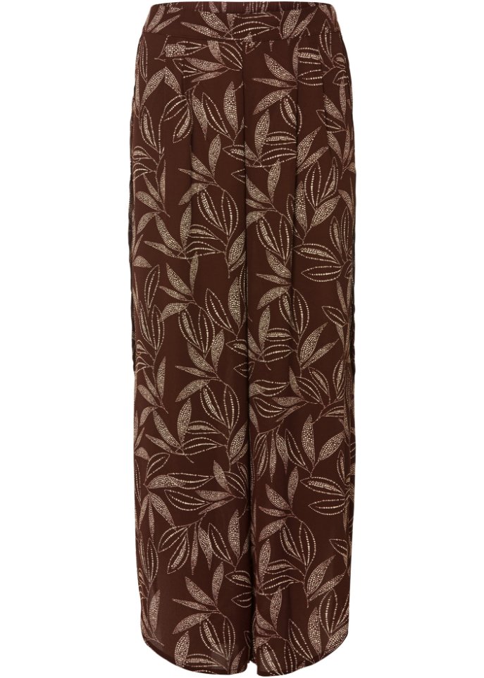 Palazzo-Hose mit Schlitz