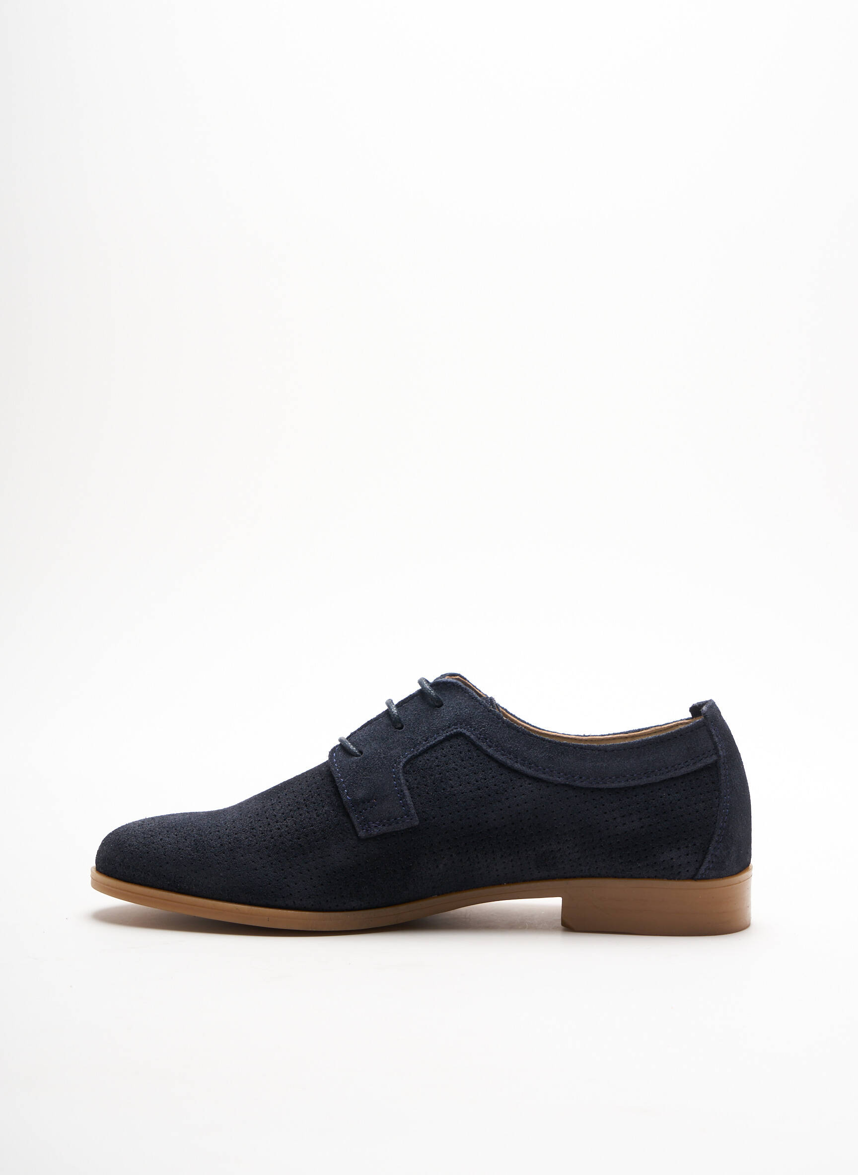 Manuel Alves Derby Femme couleur bleu