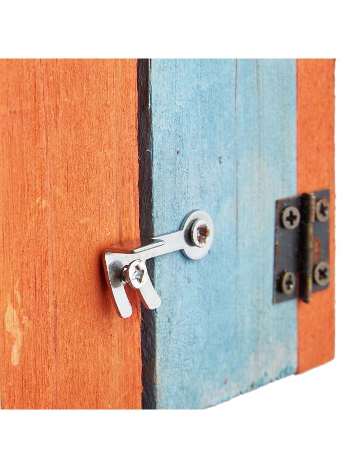 relaxdays Nistkasten in Orange - (B)17 x (H)24,3 x(T)12 cm günstig kaufen onesize
