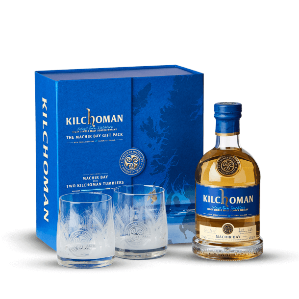 Coffret Kilchoman Machir Bay + 2 verres