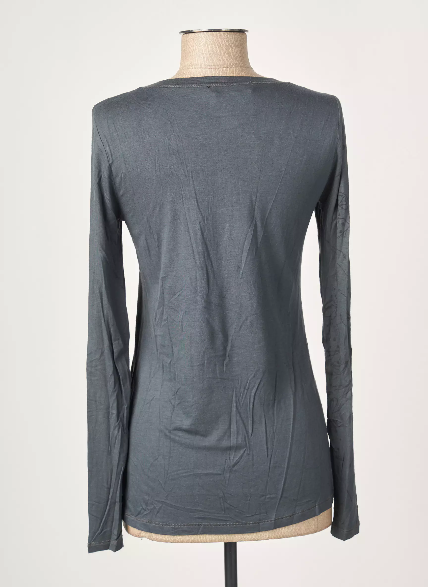 3322 Tshirts Femme couleur gris