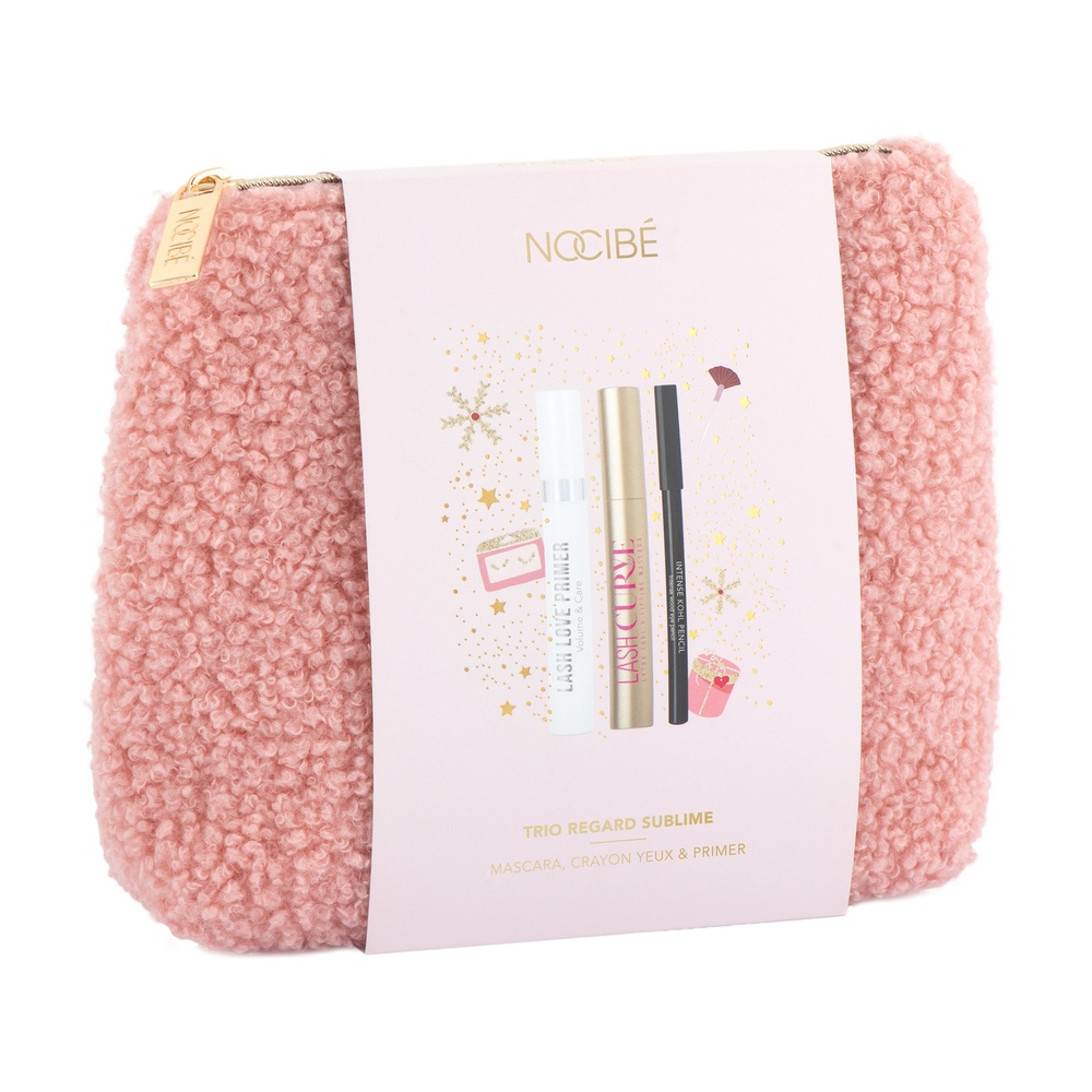 Nocibé Trio Regard Sublime Trousse mascara Lash Curve, mascara primer & crayon khol