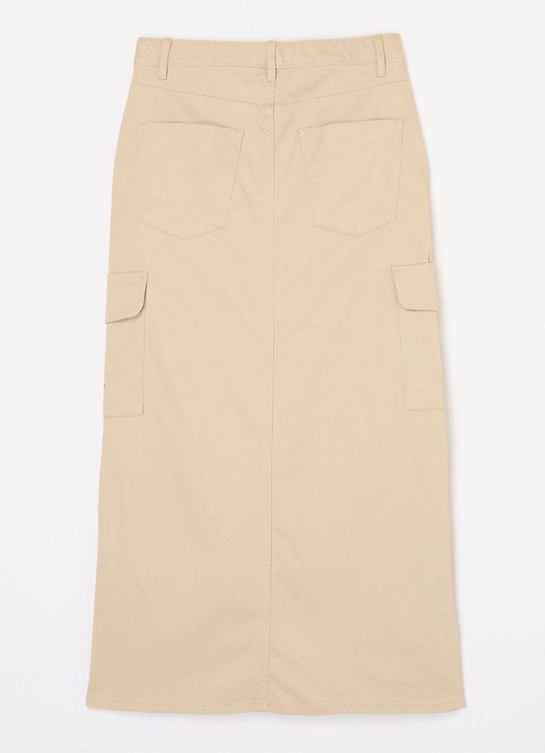 Calvin Klein midi skirt with patch pockets