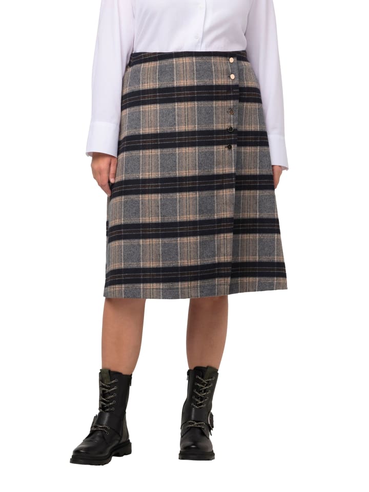 Ulla Popken Rock in multicolor günstig kaufen