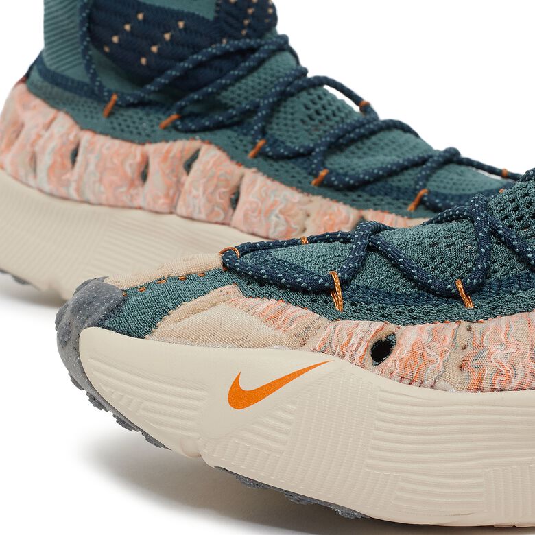 NIKE Ispa Sense Flyknit mineral slate/magma orange-rattan