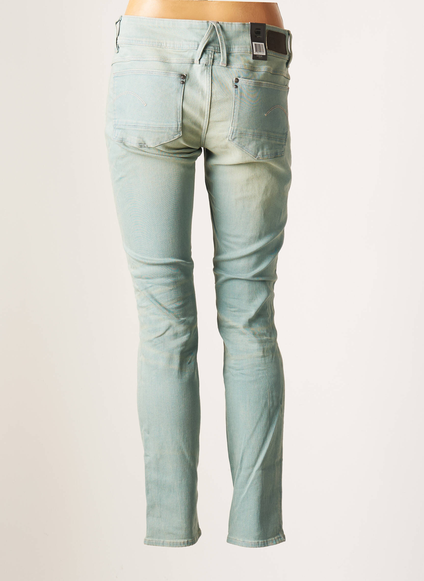 G Star Jeans Skinny Femme couleur bleu