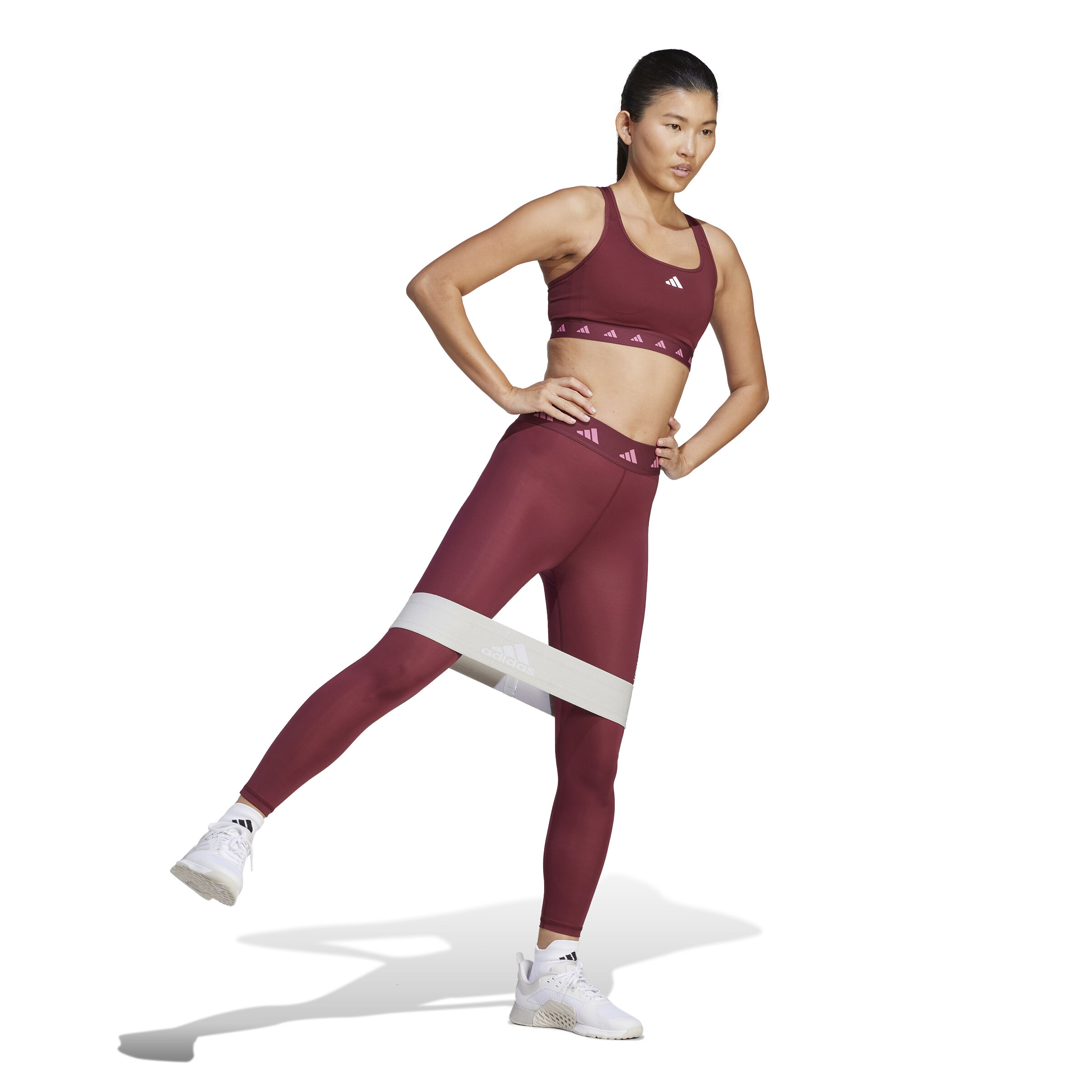 Tech-Fit 7/8 Tight Damen - Rot