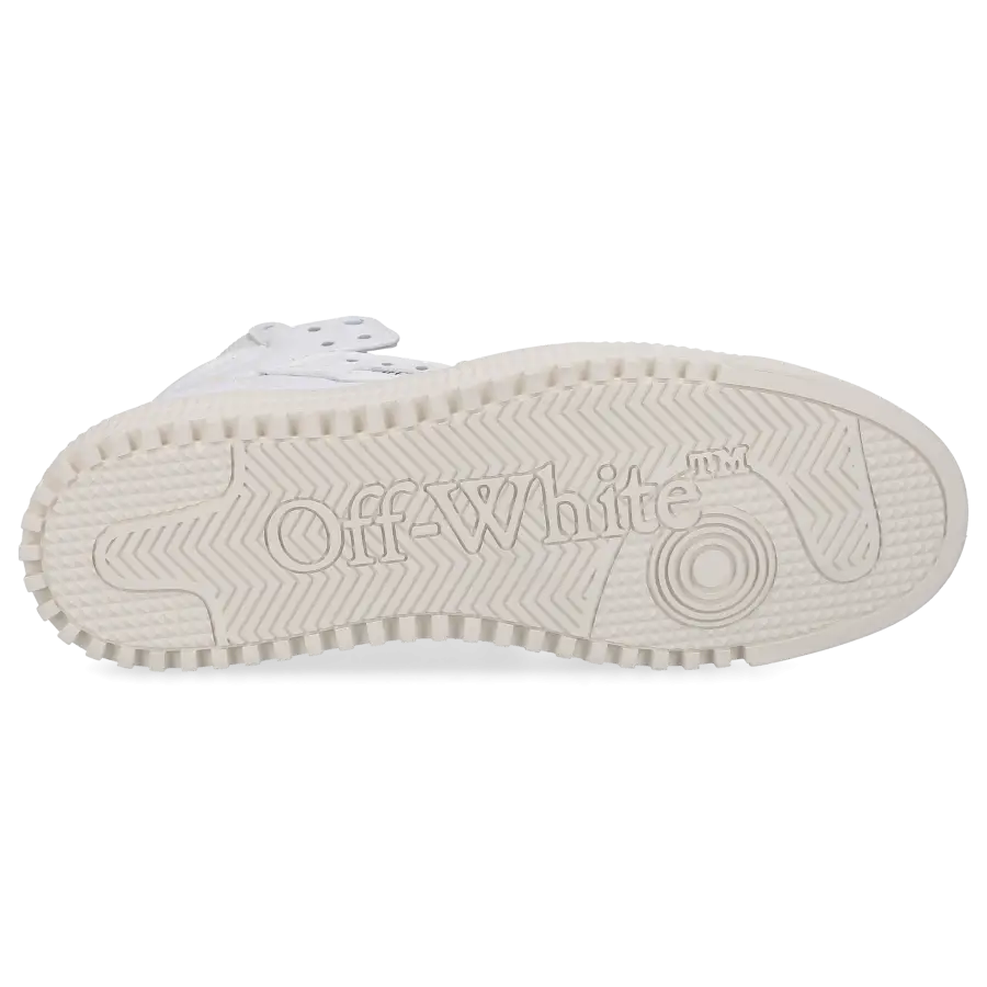 Off-White - Sneaker high 3.0 OFF COURT Kalbsleder - weiß