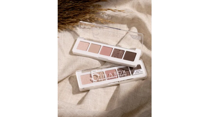 Catrice 5 In A Box Mini Eyeshadow Palette 4 g 20 - Soft Rose Look