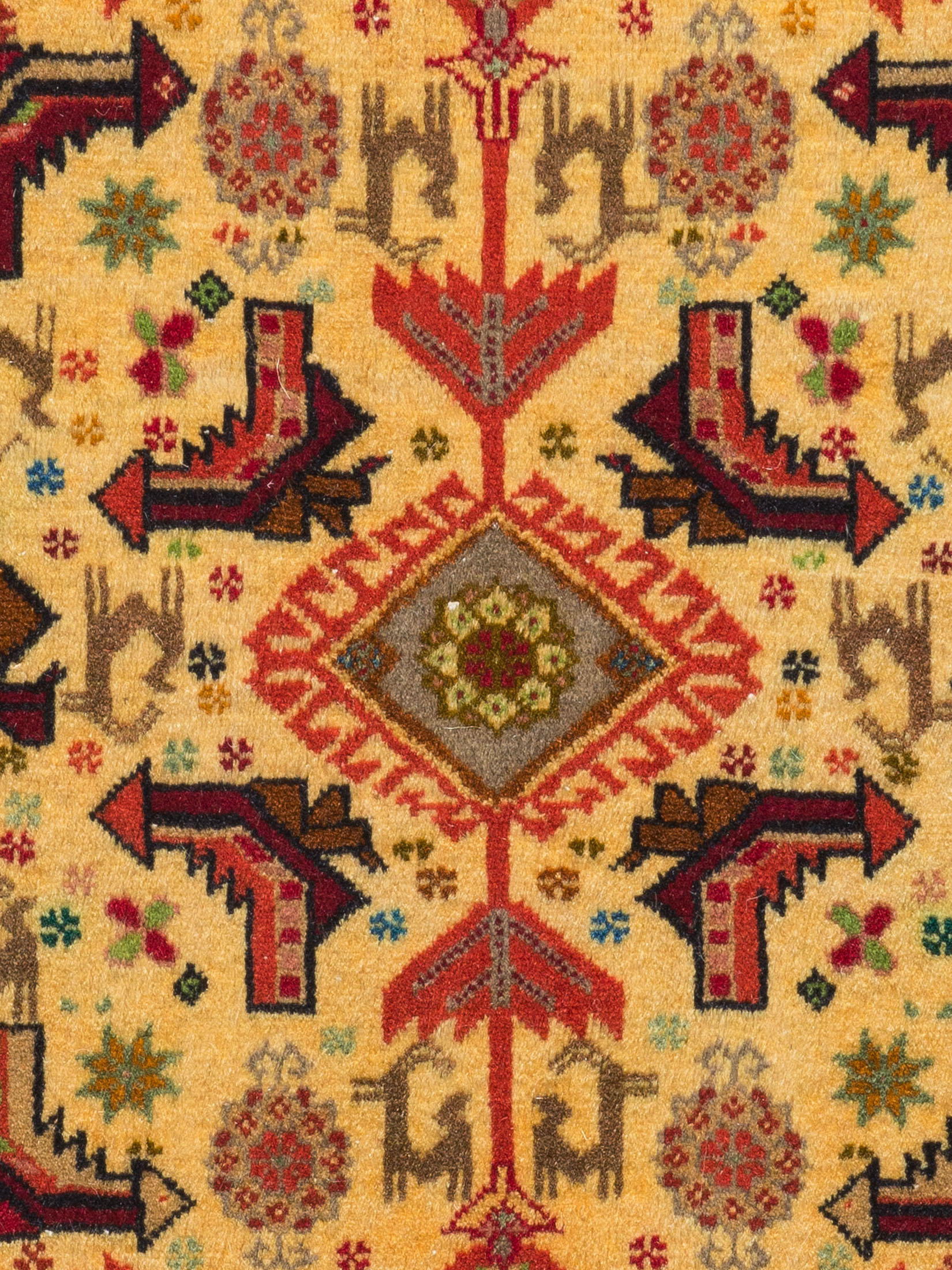 Belutsch ca. 98 x 122 cm, Unikat / Einzelstück