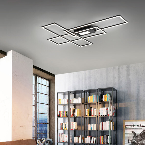 LED-Deckenleuchte Mina, 98,9 x 69,4 cm