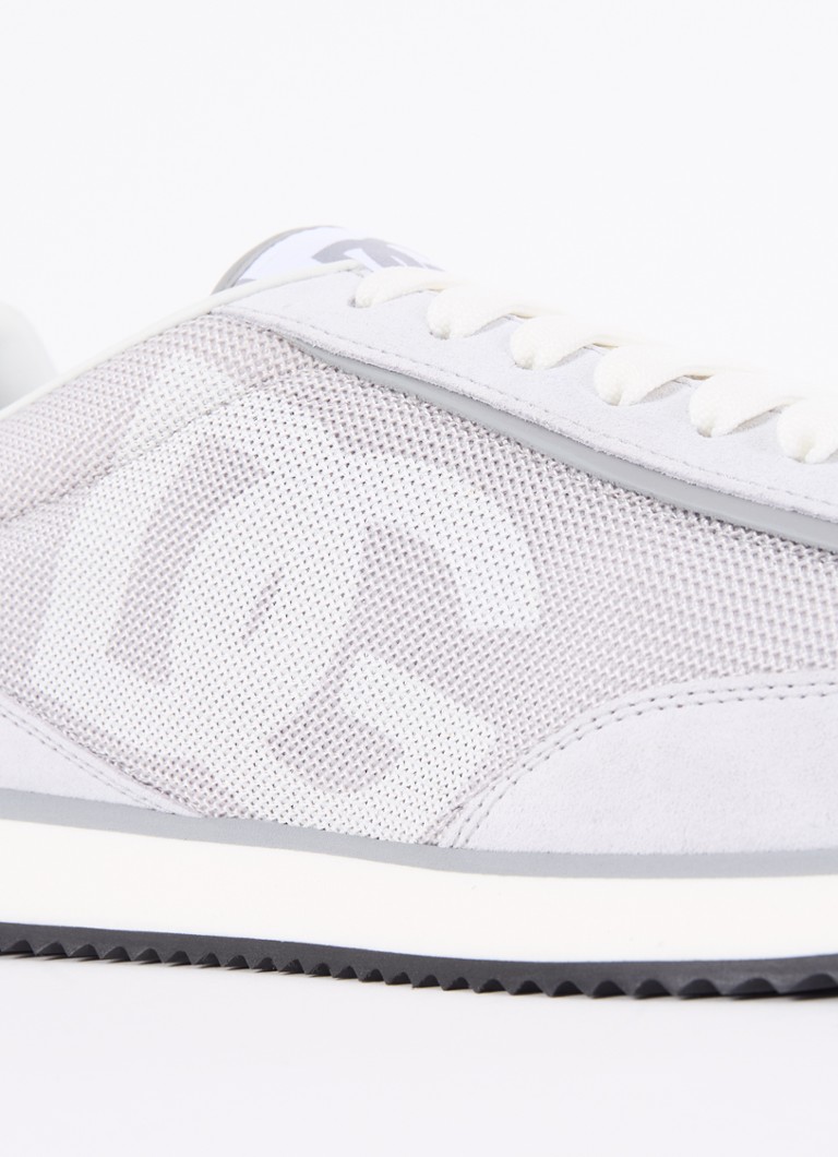 Sneakers Dolce & Gabbana in mesh imbottito con dettagli in pelle di vitello