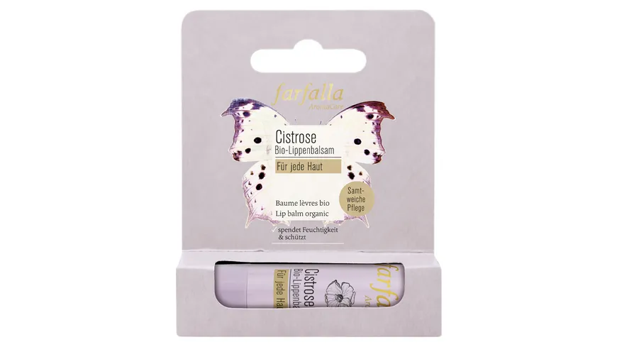 Farfalla Cistrose Bio-Lippenbalsam 4.6 g
