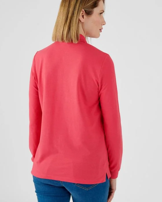 Polo maille piquée