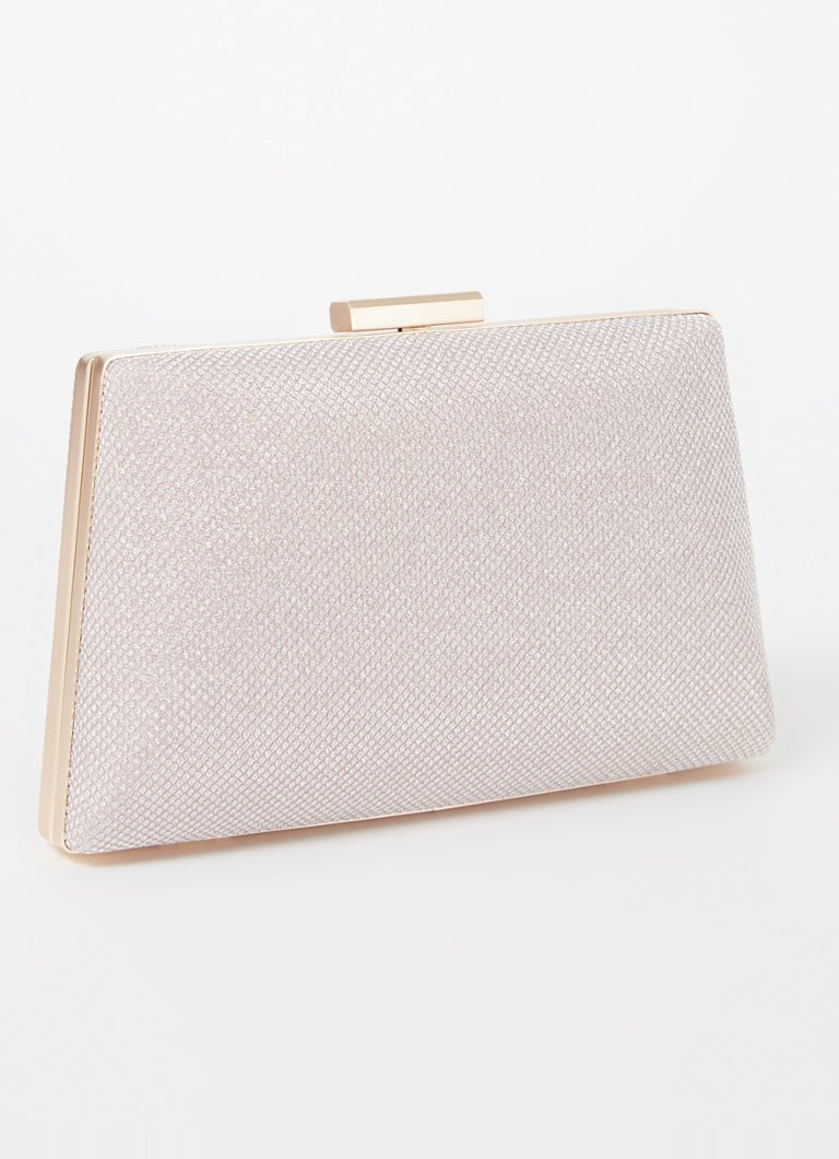 Dune London Bellaria clutch with detachable shoulder strap