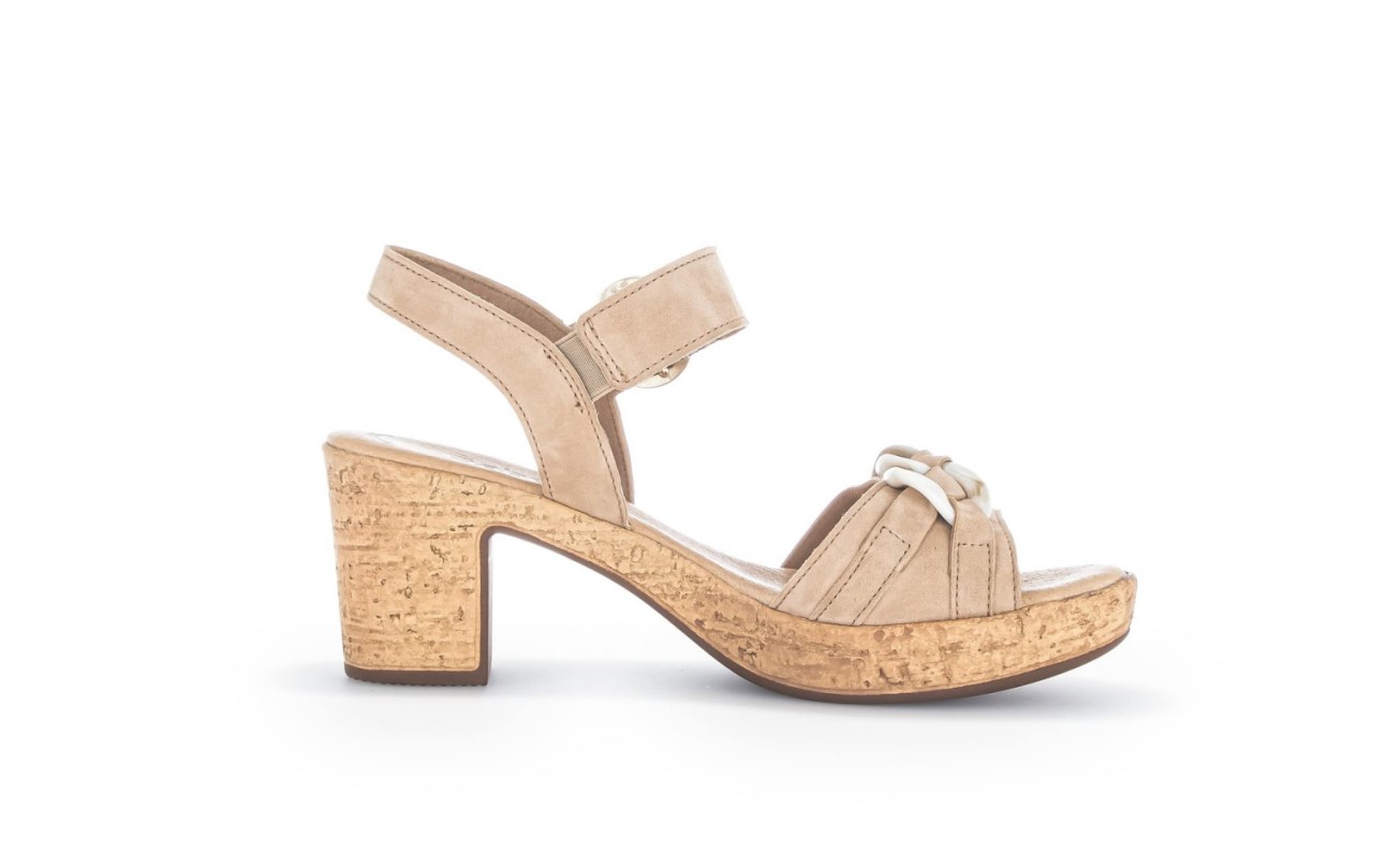 GABOR Komfort Sandalen braun Gabor Fashion Plateau Sandale 24.761.14