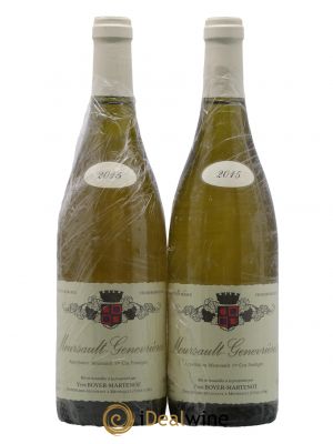 Meursault 1er Cru Genevrières Boyer-Martenot  2015 - Lot de 2 Bouteilles