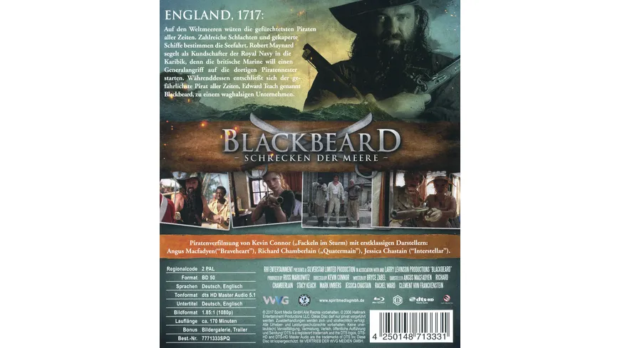 Blackbeard - Schrecken der Meere - Ungeschnittene Langfassung