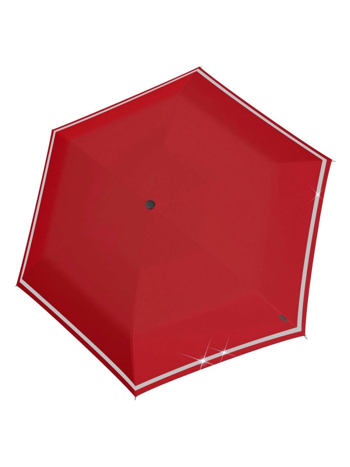 Knirps Rookie manual - Kinderregenschirm (flamingo) in salsa günstig kaufen onesize