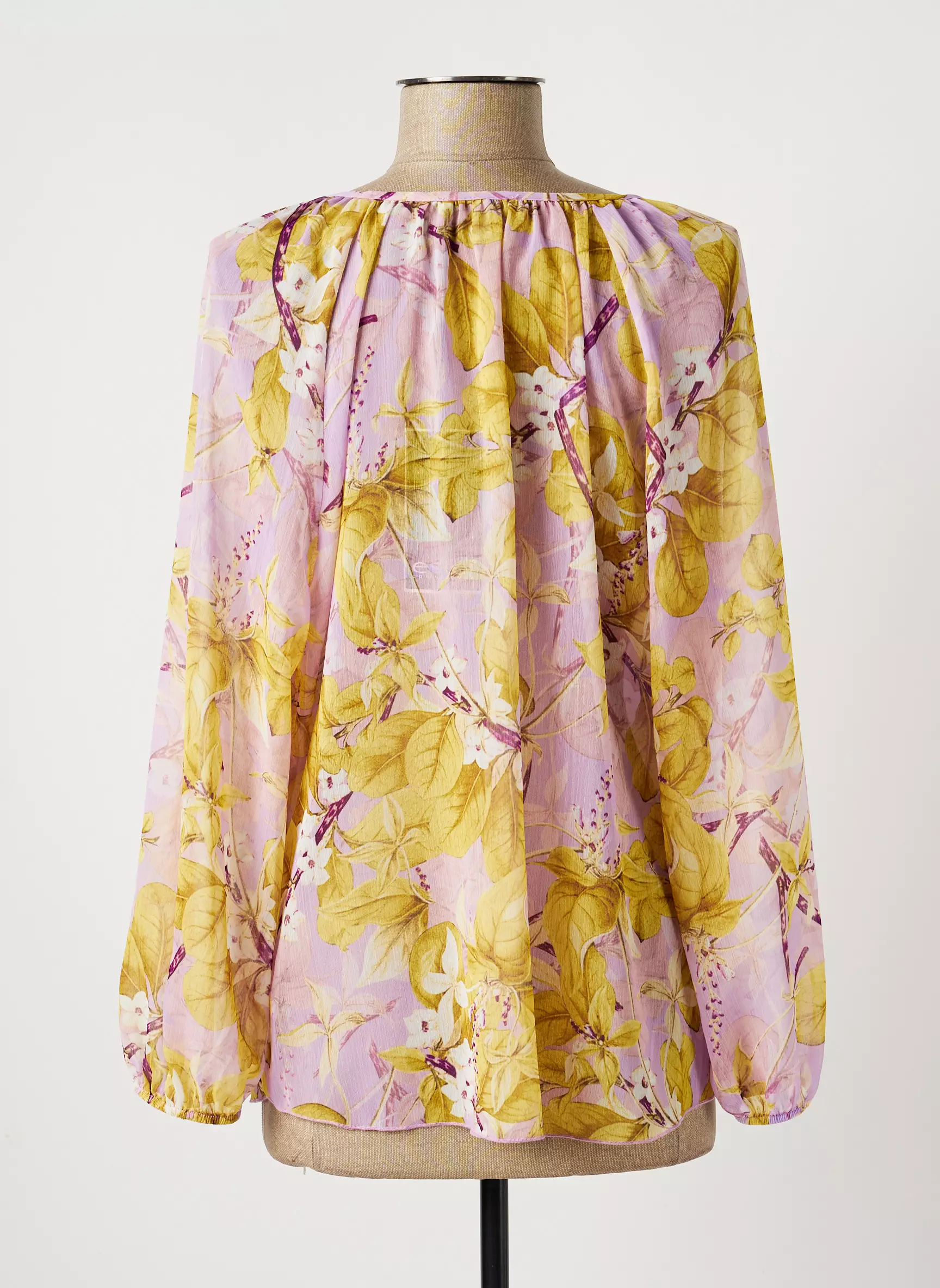 Estel Collection Blouses Femme couleur jaune