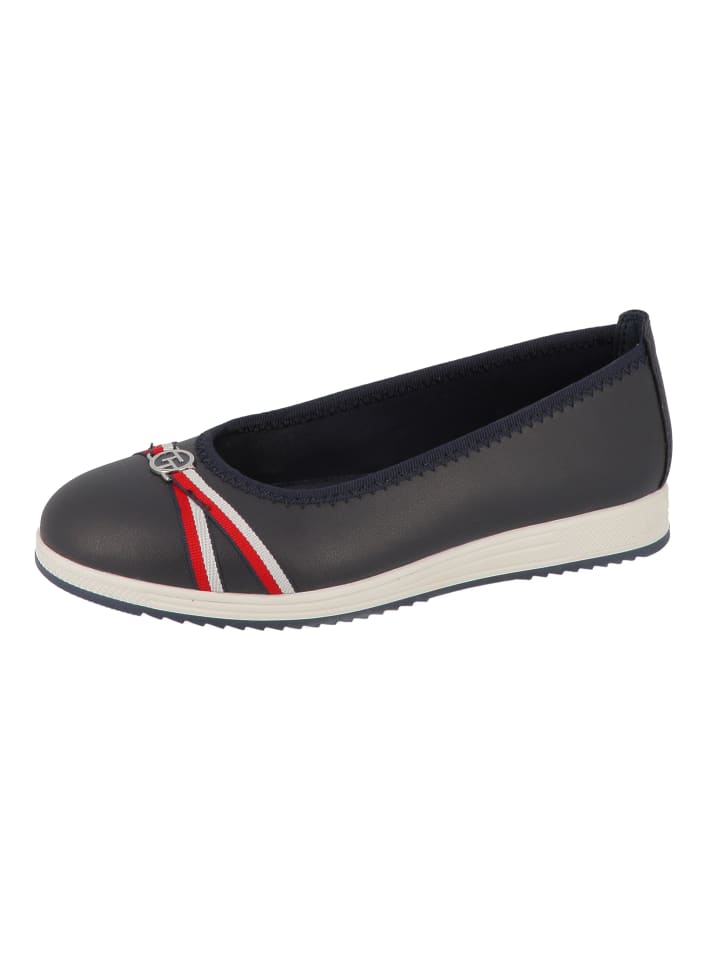 Tom Tailor Klassische Ballerinas in Blau günstig kaufen