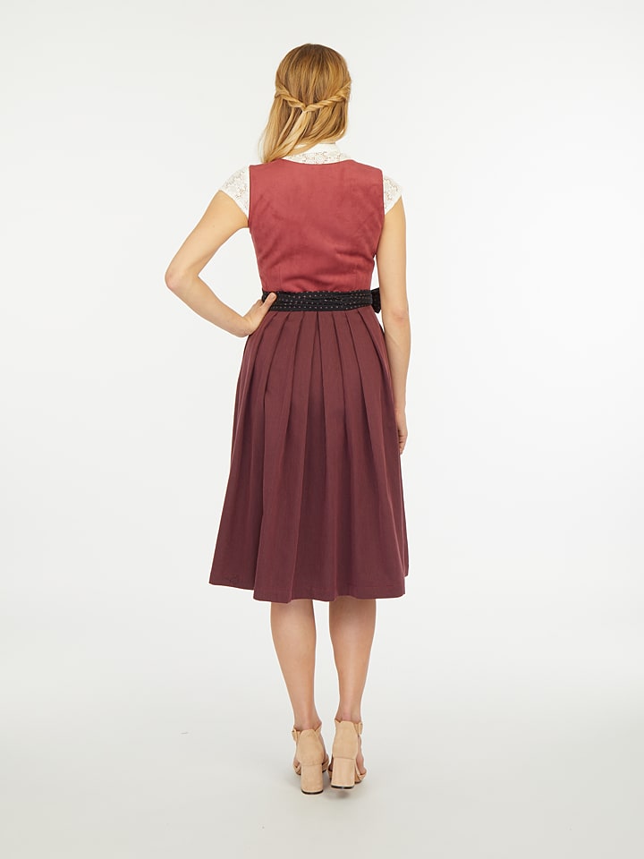 LIMBERRY Dirndl in Rot/ Schwarz günstig kaufen