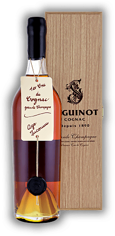 Seguinot Age Inconnu Premier Cru de Cognac Grande Champagne in Holzkiste Seguinot Age Inconnu Premier Cru de Cognac Grande Champagne in Holzkiste Besonders weich und rund mit Frucht- und feinen Holznoten. Aus dem besten Gebiet in Cognac, der Grande C