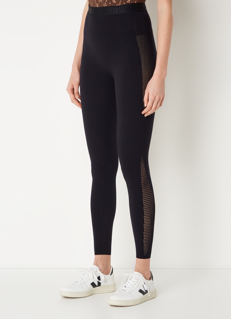Wolford pajkice za trening z visokim pasom in logotipom