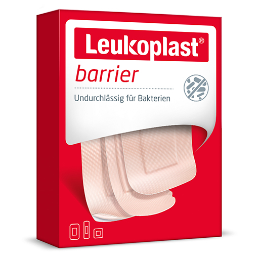 LEUKOPLAST barrier Strips 22x72mm/38x38mm/38x63mm  20 St  Pflaster
