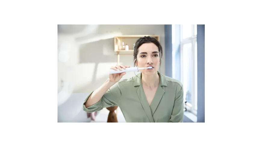 PHILIPS Sonicare ExpertClean 7300 Elektrische Schallzahnbürste mit App, weiß, HX9601/03