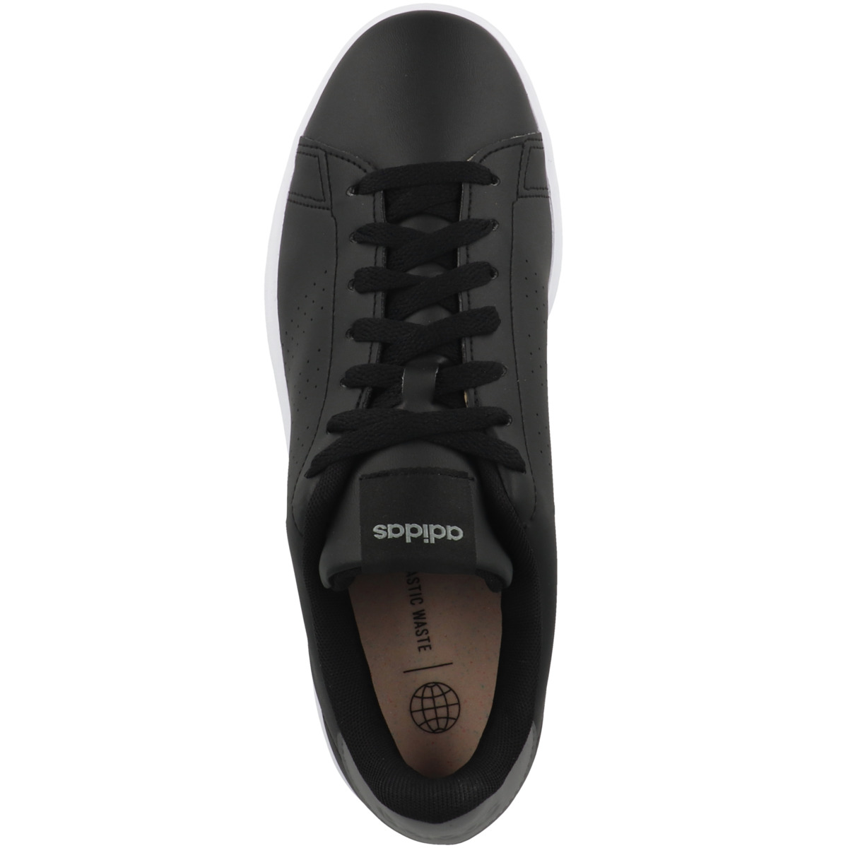 adidas Performance Advantage Sneaker Low schwarz