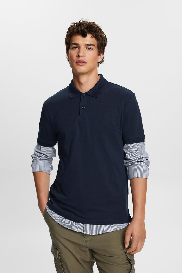 Poloshirt aus Baumwoll-Piqué