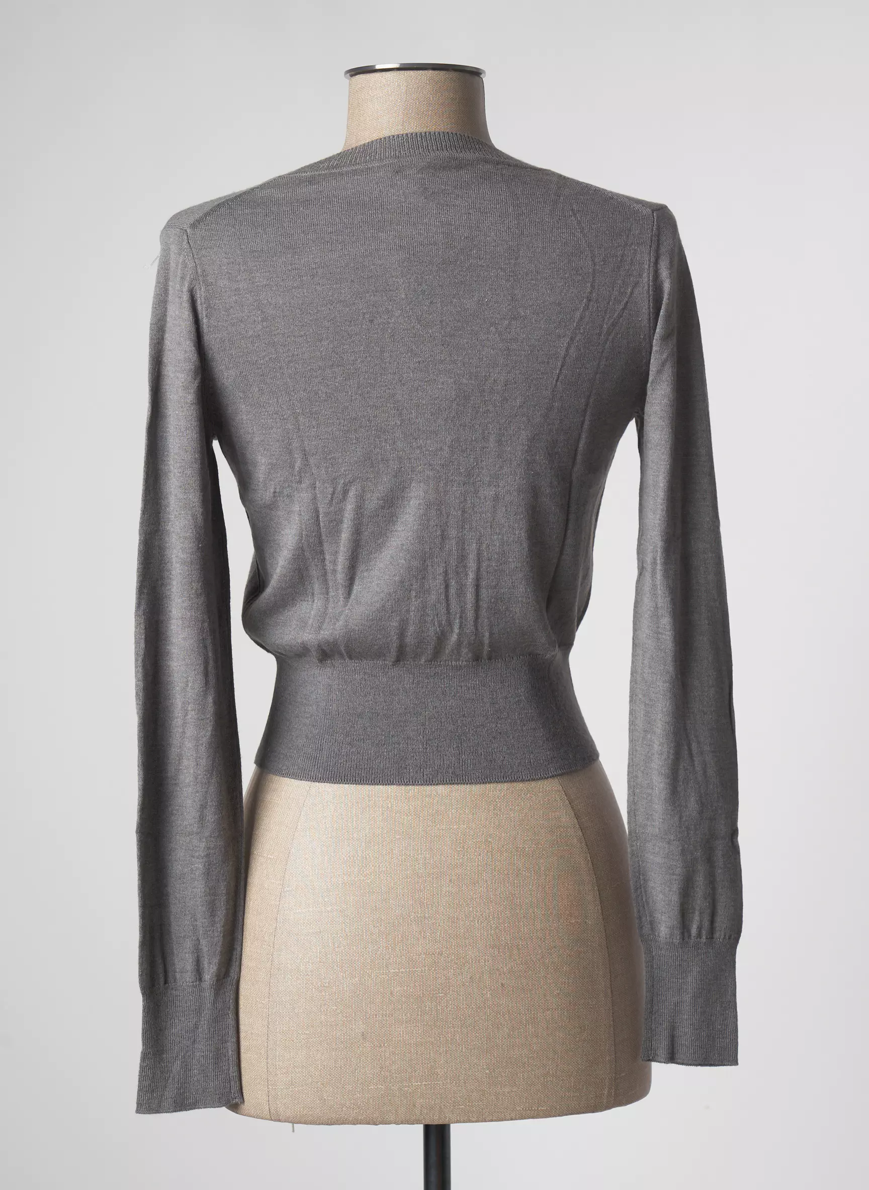 Benetton Cardigans Femme couleur gris