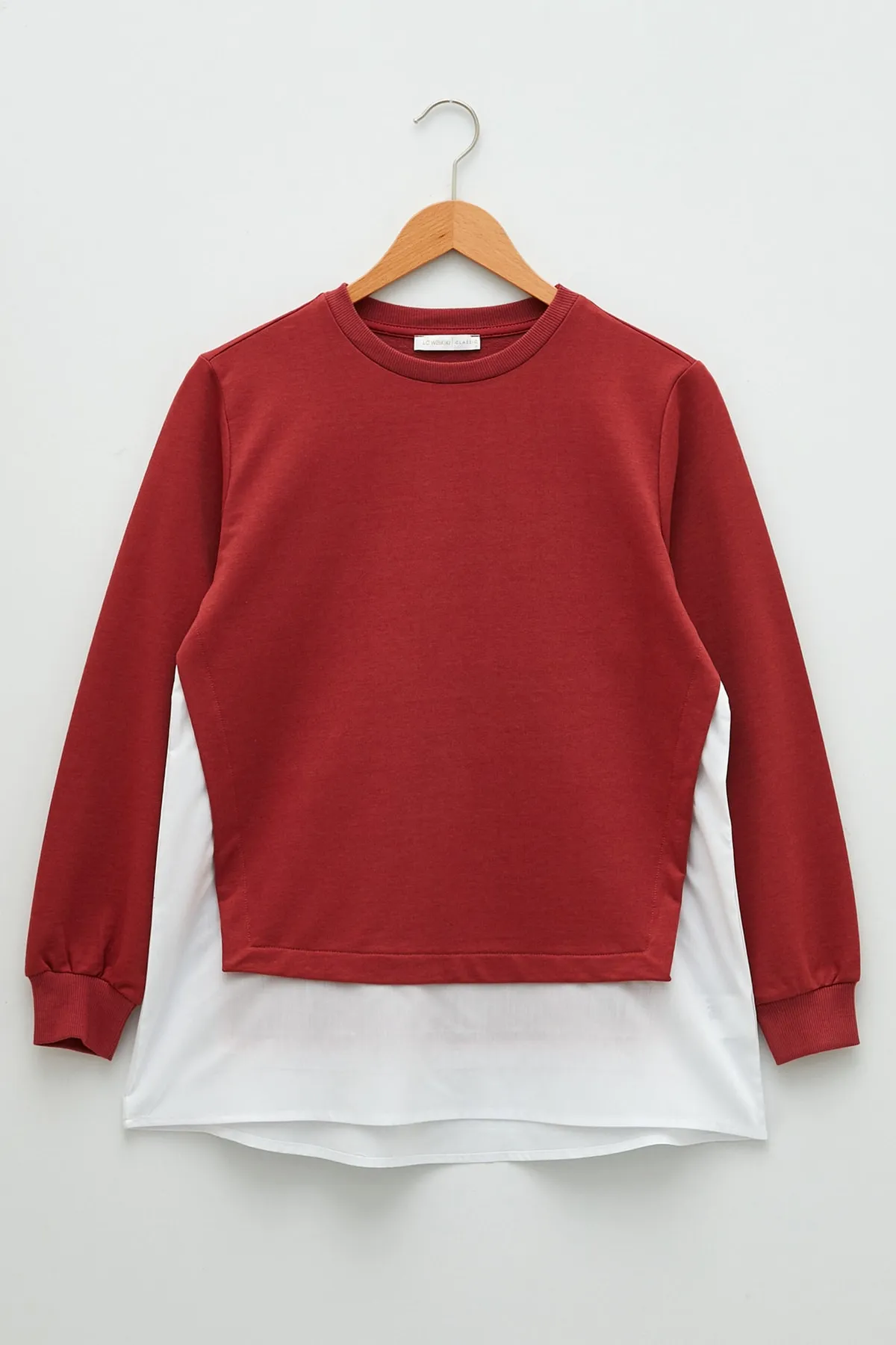 LC Waikiki  Sweatshirt - Rot - Regular Fit