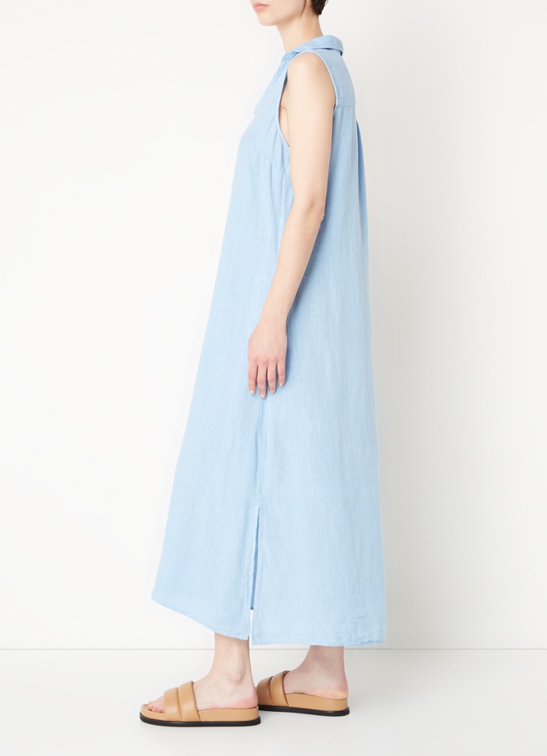 Penn & Ink Linen midi-tunikamekko V-pääntiellä