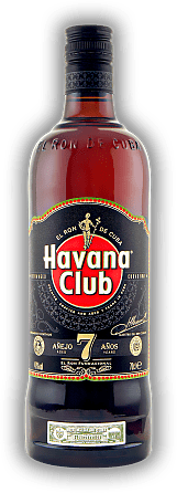 Havana Club Anejo 7 Anos Havana Club Anejo 7 Anos Ein legendärer Rum, genussvoll, vielschichtig, rund und sanft. Alter 7 J. - 0,7	 Liter - Vol 40%