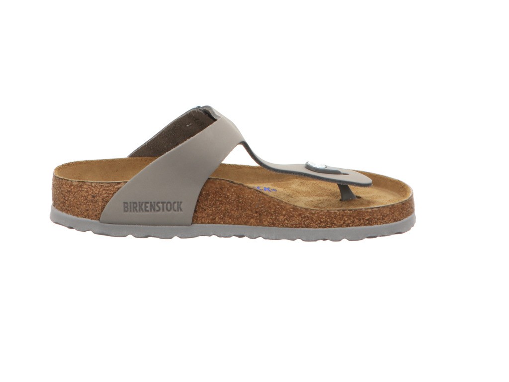 BIRKENSTOCK Klassische Sandalen grau Gizeh N