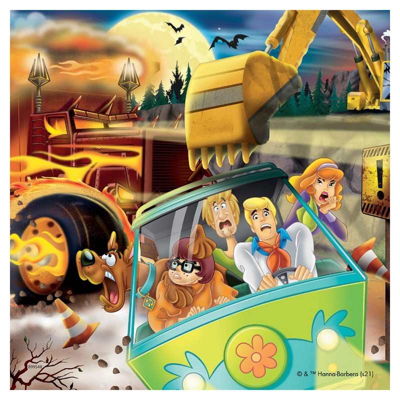 Puzzles les aventures de Scooby-Doo 3x49 pièces