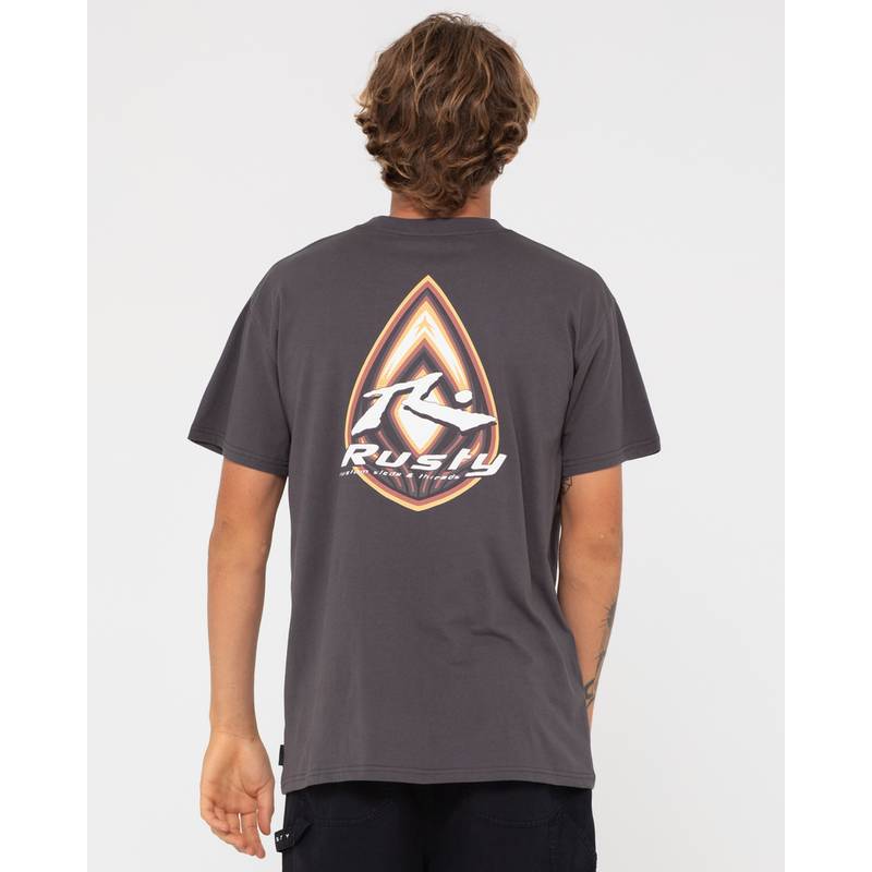 RUSTY BLAZE SHORT SLEEVE TEE T-Shirt Herren