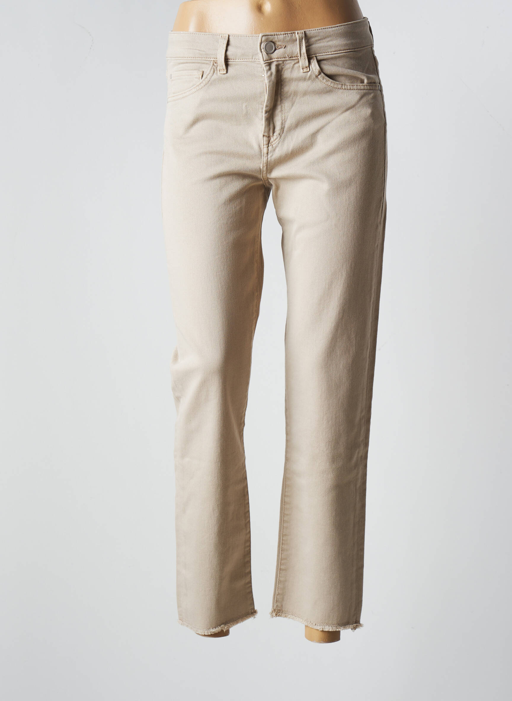 Salsa Jeans Coupe Slim Femme couleur beige