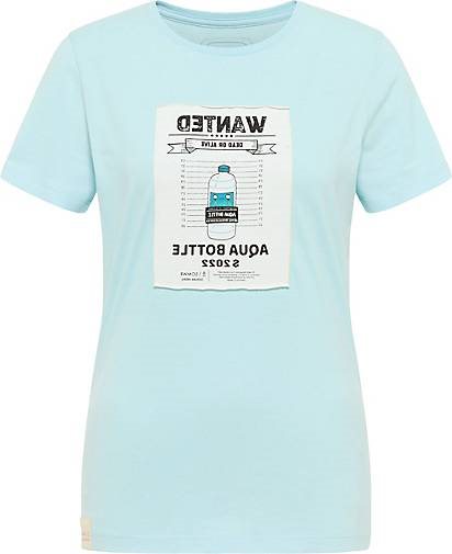SOMWR T-Shirt T-Shirt With Square Slim Straw Print