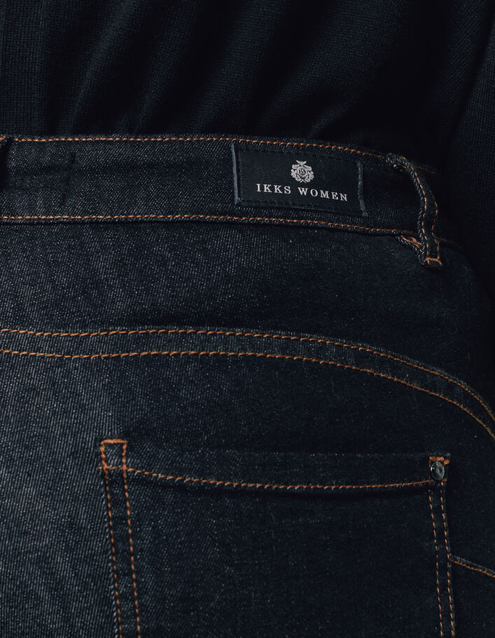 Jean SLIM noir taille basse femme