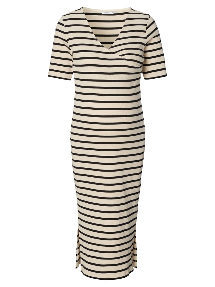Noppies Still-Kleid Soiree in Cream Stripe günstig kaufen