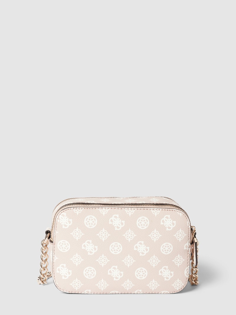 Camera Bag mit Allover-Muster Modell 'NOELLE' in rosa