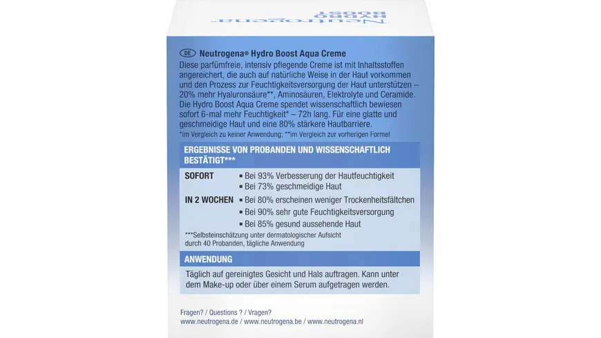 Neutrogena Hydro Boost Aqua Creme 50 ml