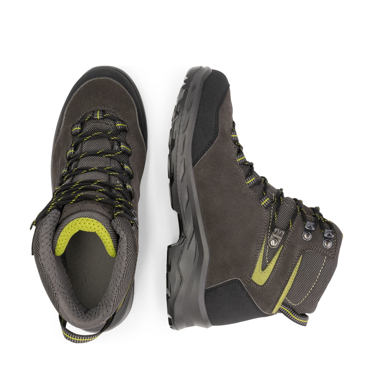 Travelin' Aborg dunkelgraue Herren Wanderschuhe