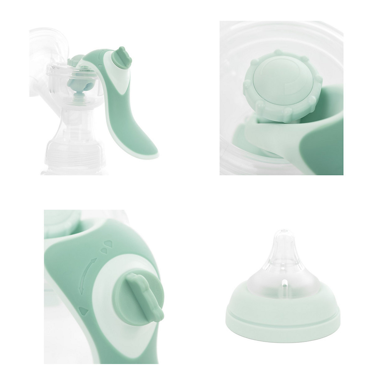 Milchpumpe manuell Elsie 180 ml Flasche Milchpumpen