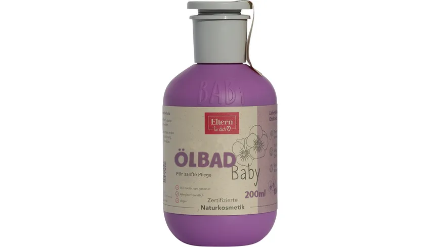 ELTERN FÜR DICH Baby Ölbad 200 ml