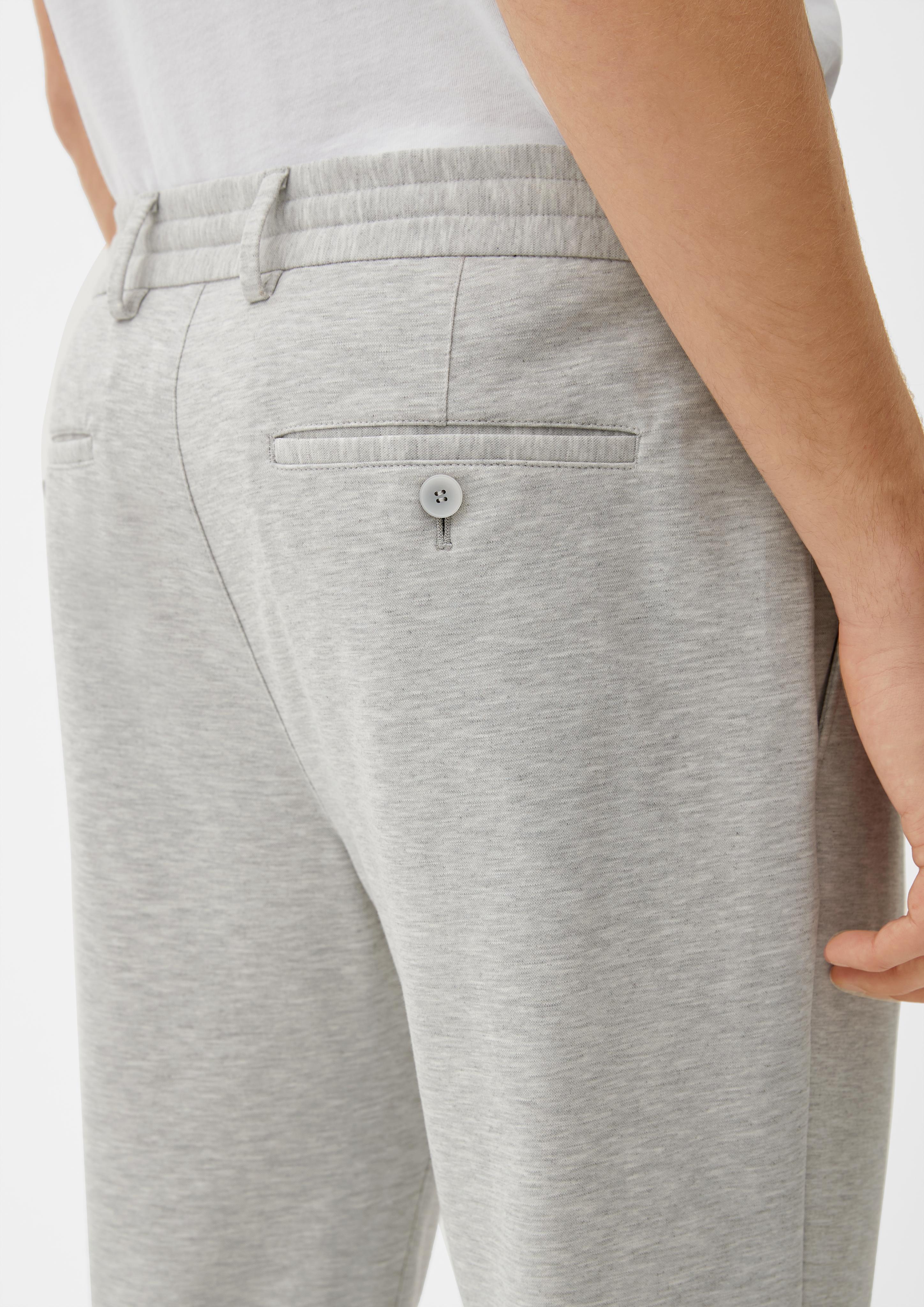 Slim: Joggsuit-Hose aus Stretch-Jersey  2130160-91W2