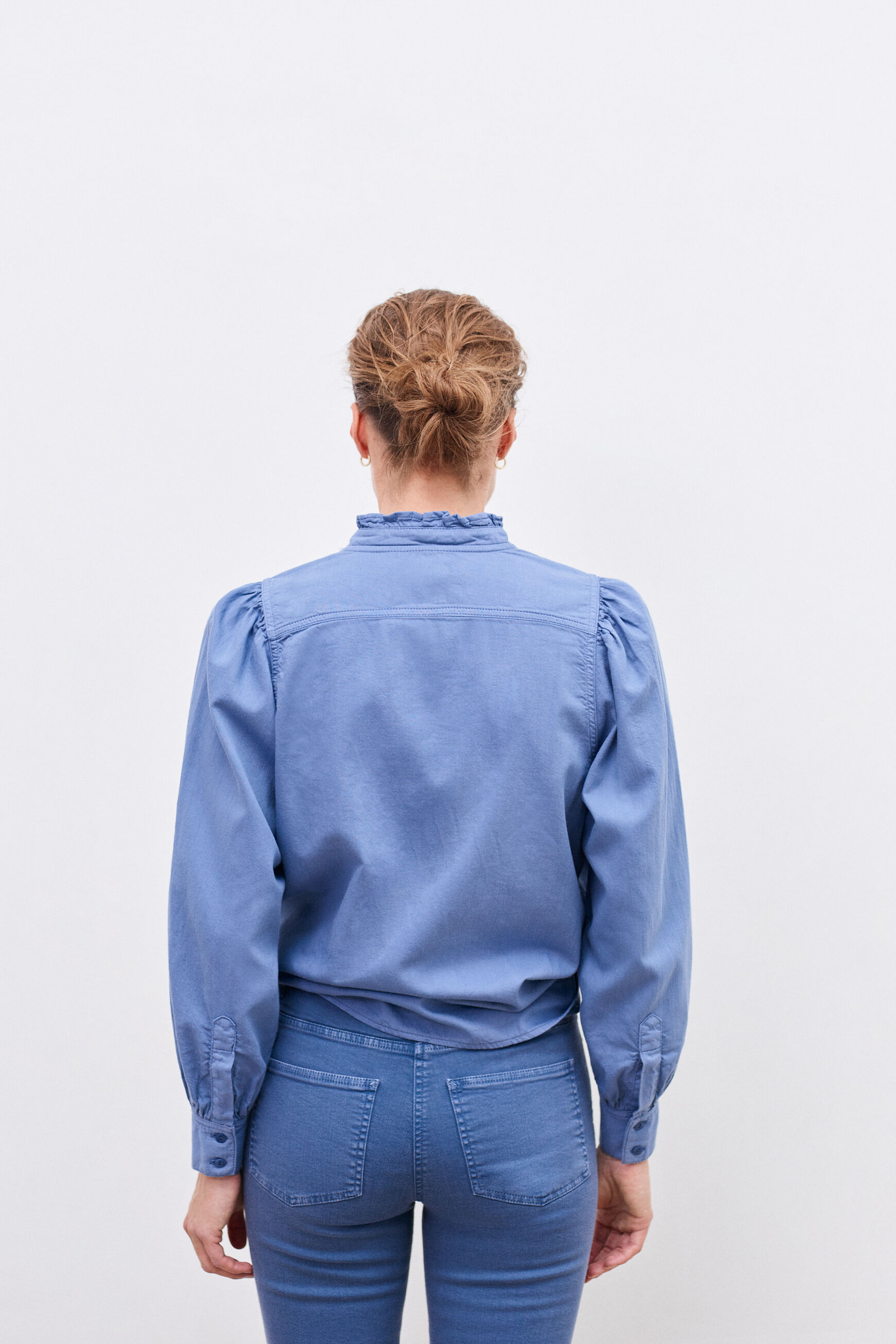 chemisier anouck bleu violet femme